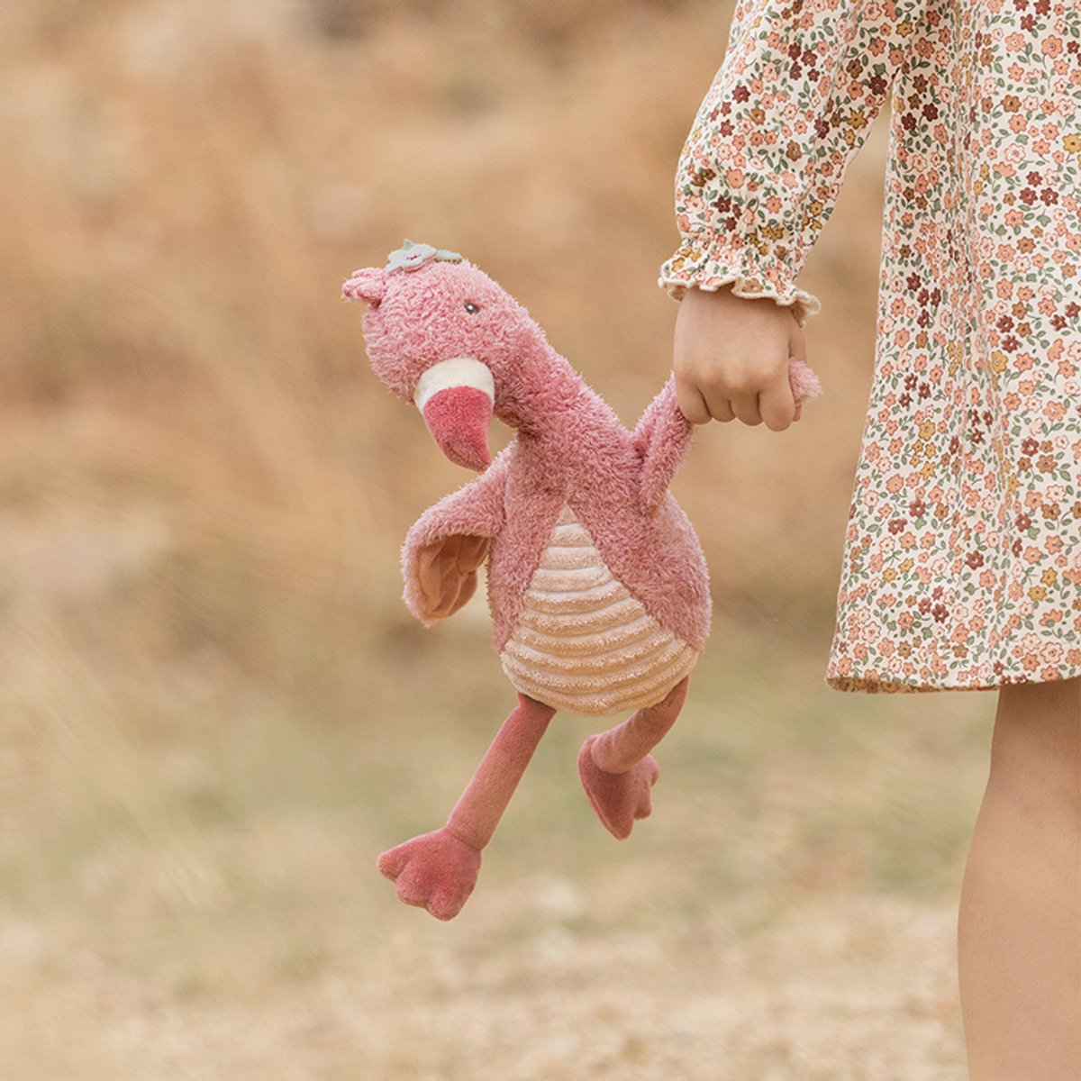 Little Dutch Safari Friends Knuffel Flamingo - 35 cm — afbeelding 4