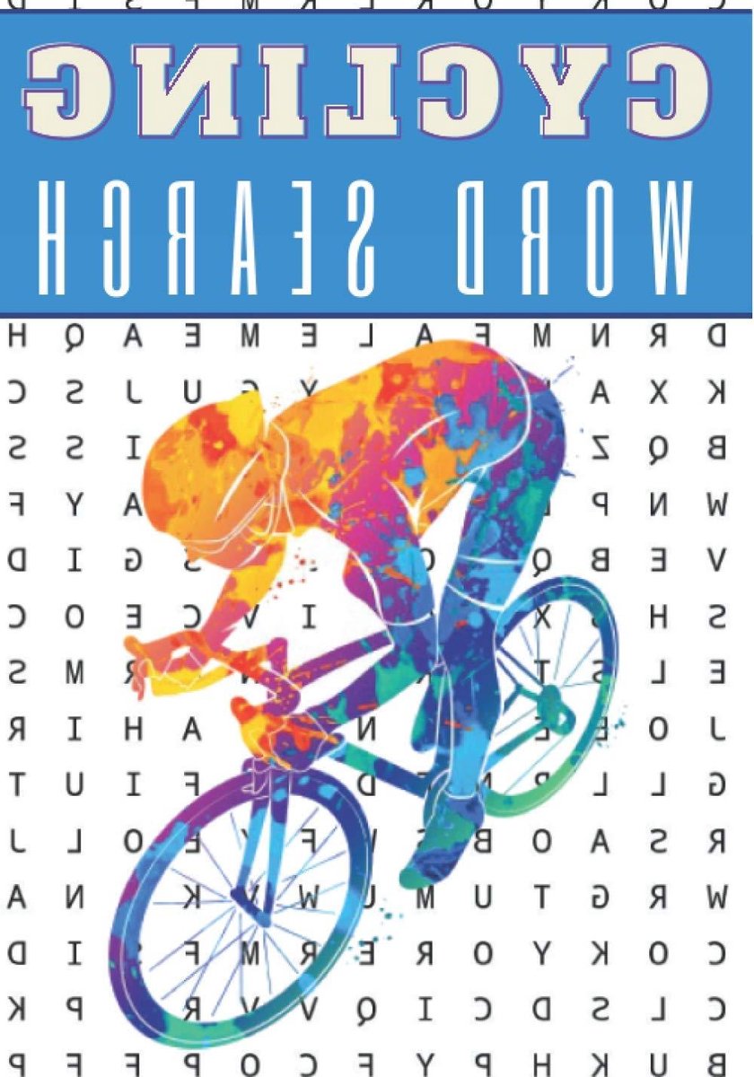 Fiets Woordzoeker - Puzzelboek Fietsen - Hersenen Trainen - 60 Uitdagende Puzzels - 90 Pagina's - Niet gespecificeerd