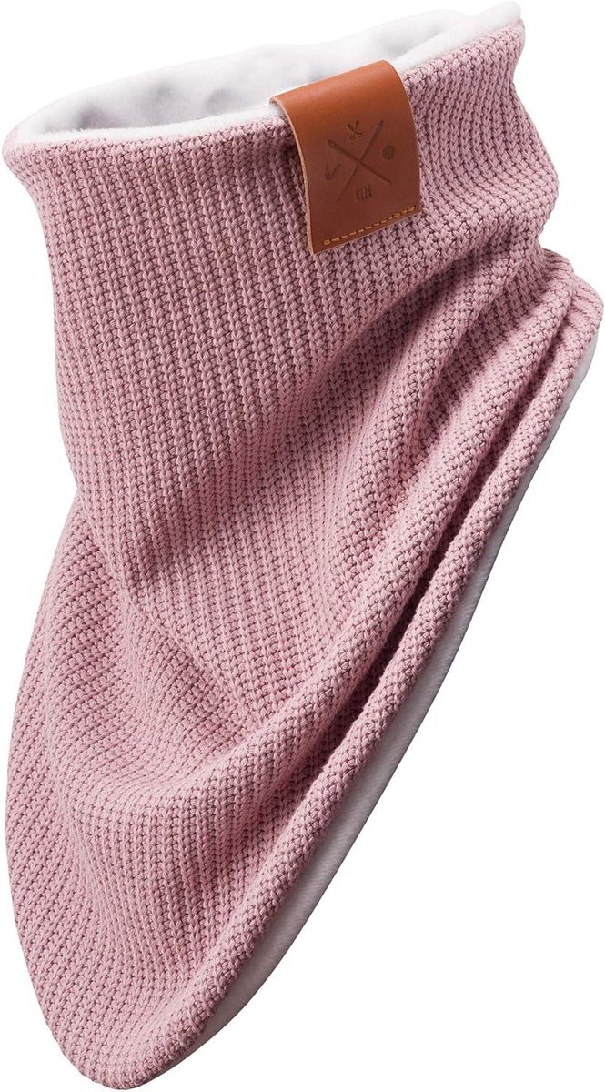 Windbreaker Bandana - Multifunctioneel Sjaal - Windbescherming Buiten - Praktische Drukknopsluiting - 60 x 3 x 45 cm - Rose