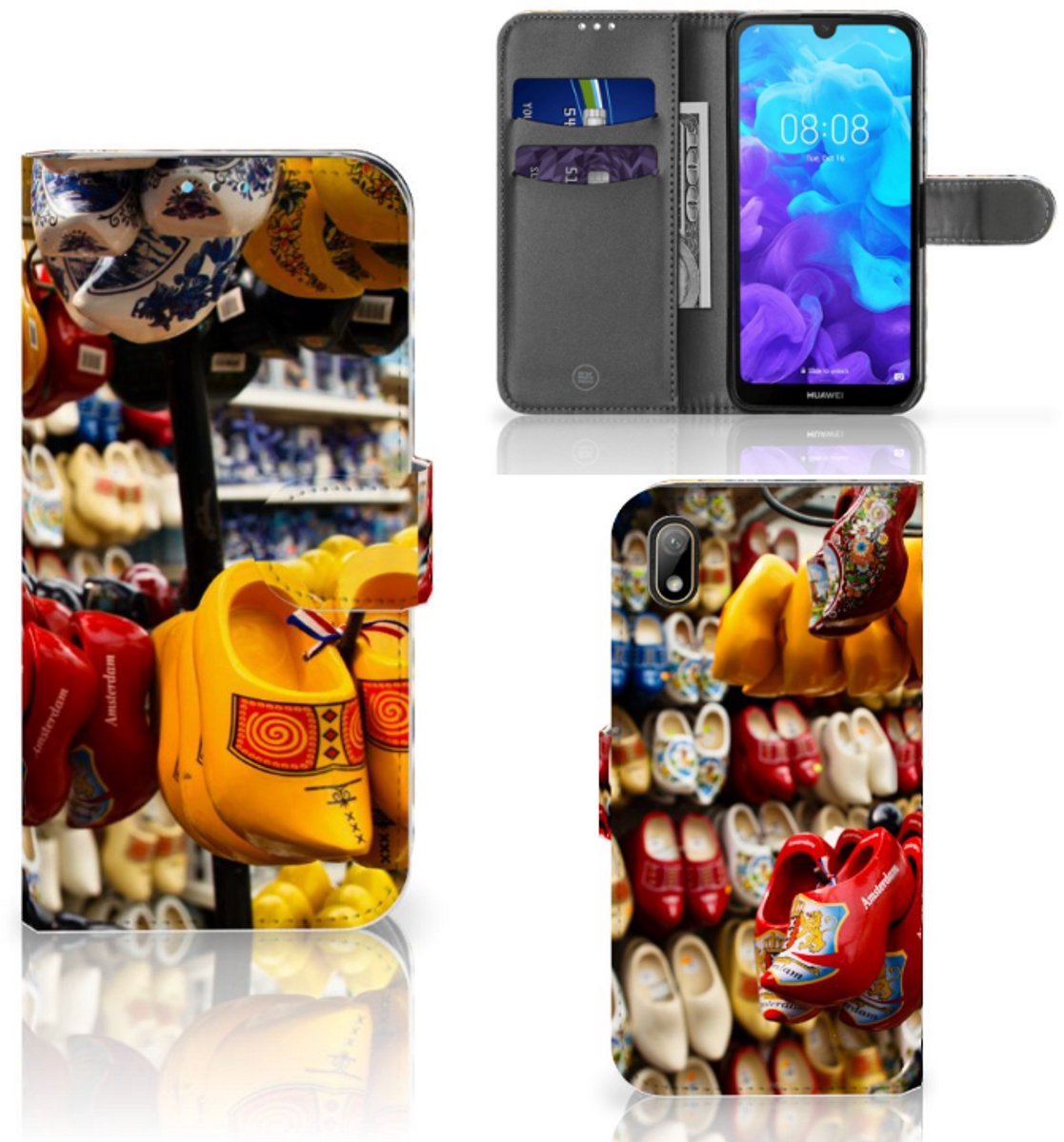 Huawei Y5 (2019) Flip Cover Klompen