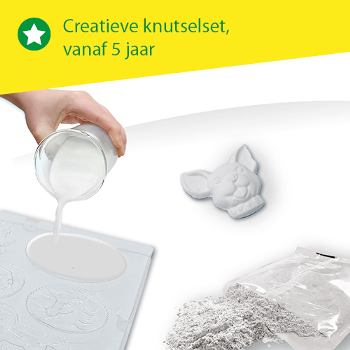 SES Creative - Hobby Pink - Gieten en Schilderen - Katten en Honden - Knutselen Meisjes - Sneldrogend - Vanaf 5 jaar — afbeelding 5