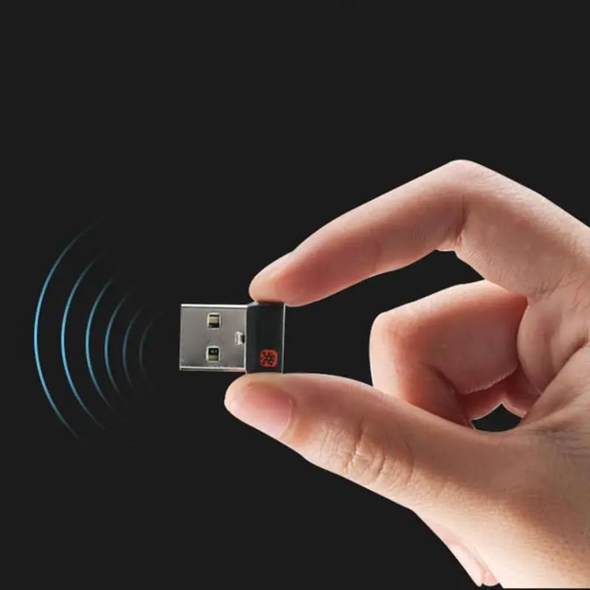 Draadloze USB Adapter - Ontvanger Dongle - Meerdere Apparaten - Zes Apparaten Connectie