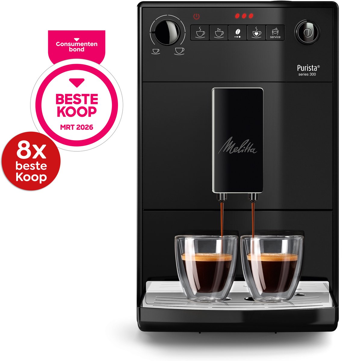 Melitta Purista F23/0-002 Volautomatische Espressomachine - afbeelding 3