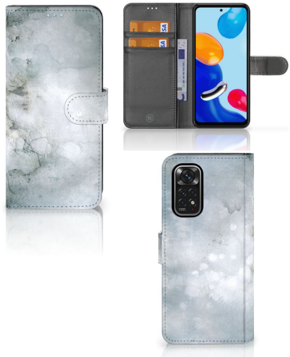 Hoesje Xiaomi Redmi Note 11/11S Painting Grey