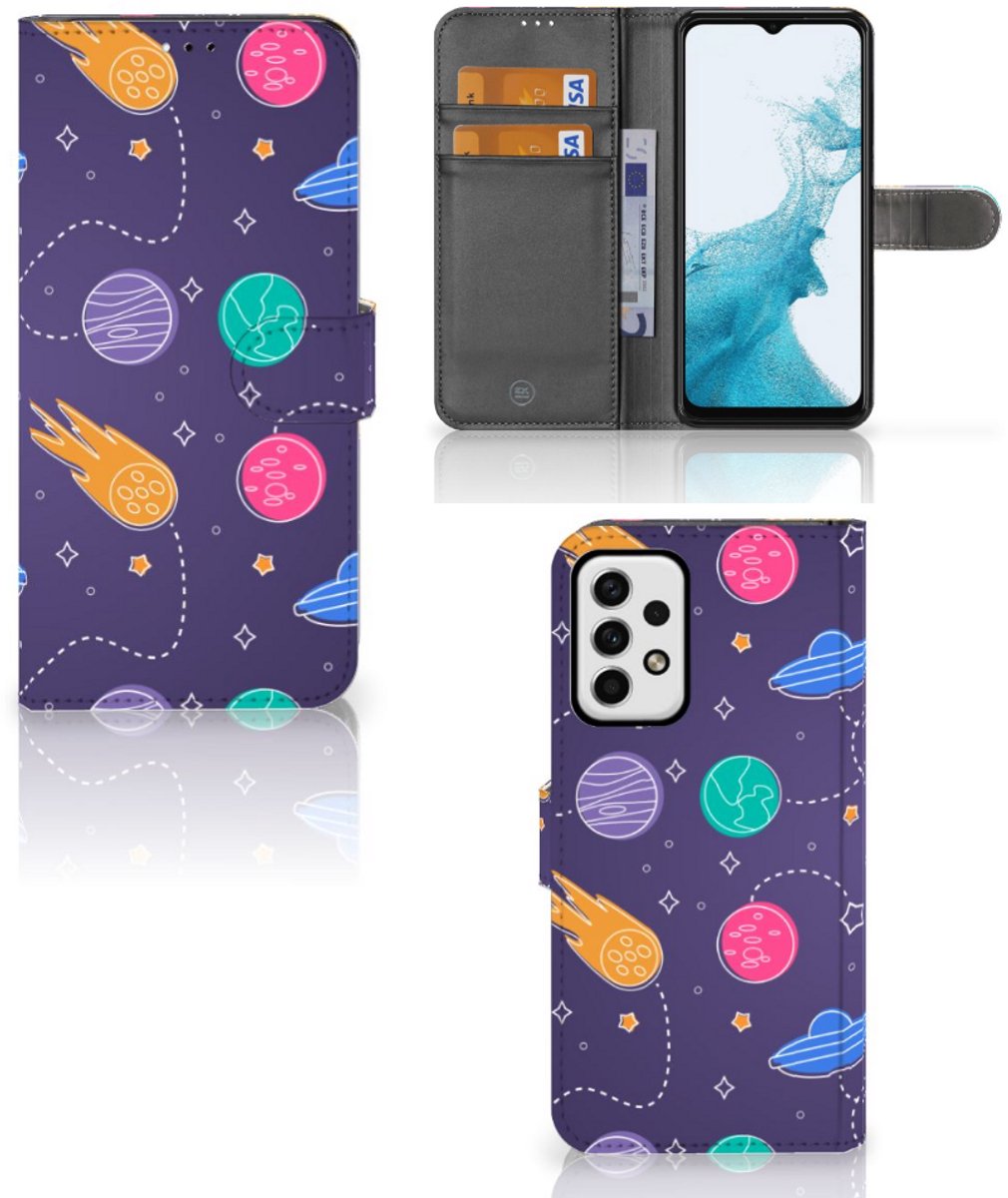 Samsung Galaxy A23 Wallet Case met Pasjes Space