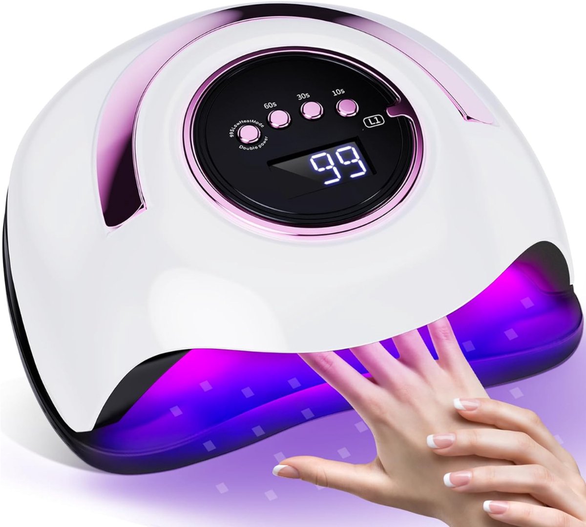 VLSelect®Uv Lamp Gelnagels - Make-up - Nagellak - 180W
