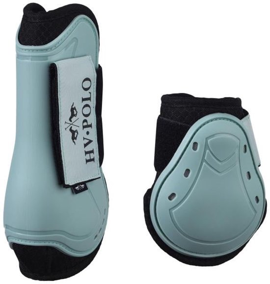HV Polo - Ensemble de protège-tendons et protège-boulets HVPClassic - Aqua Sky - Taille Full