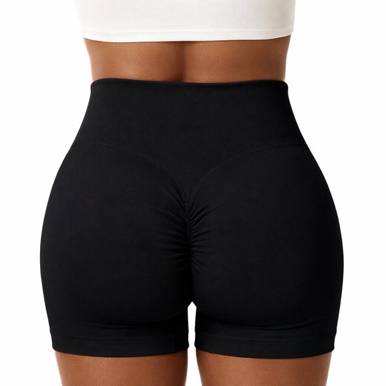 Push-up Legging - Zwart - Kort - Sport — afbeelding 2