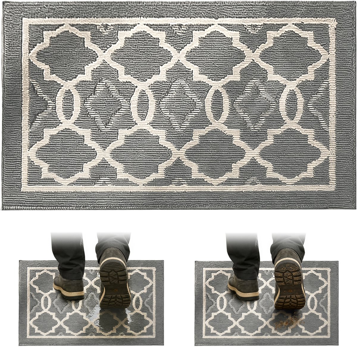 Buitenmatten - entreematten - buitenmat - wasbare voordeur matten - antislip, absorberende