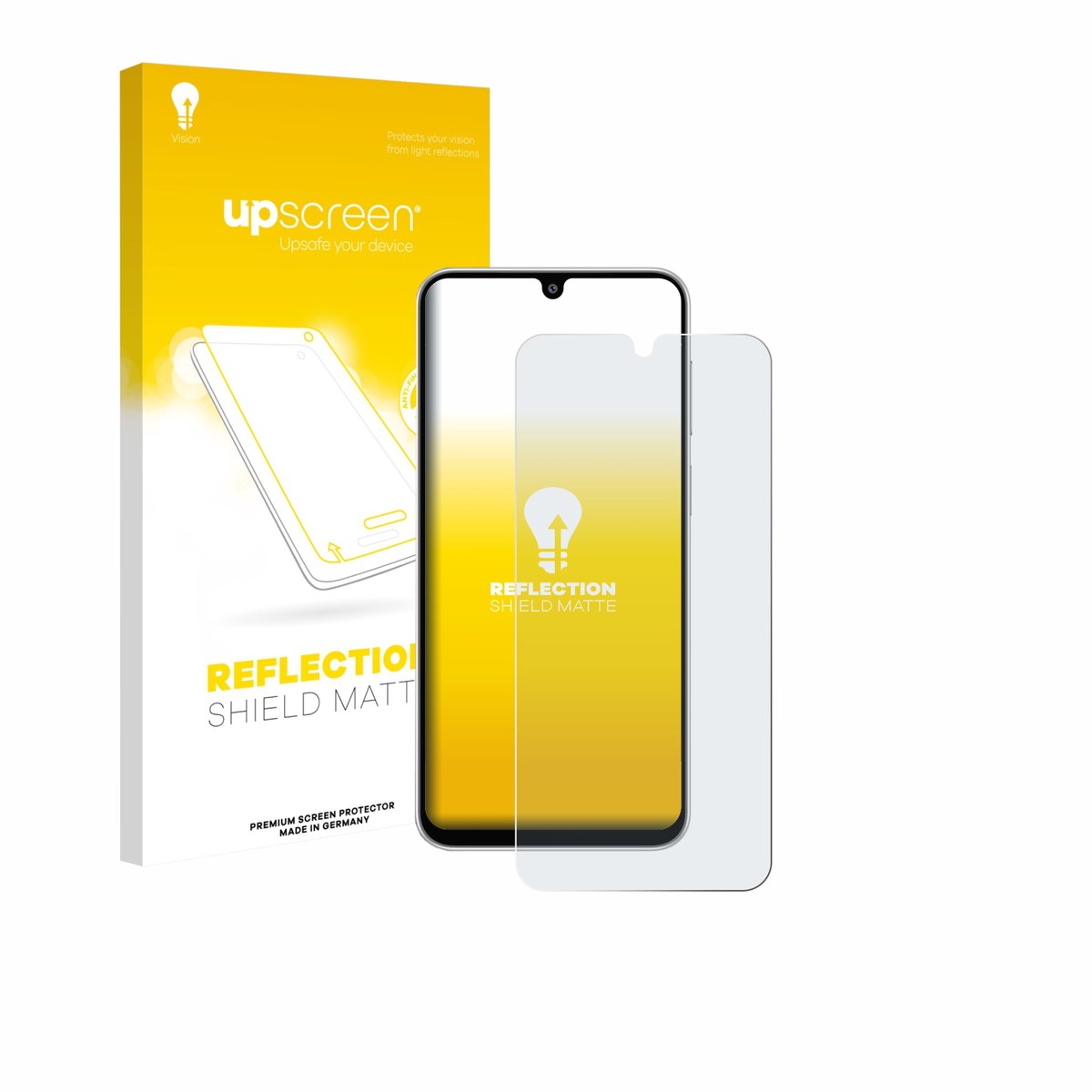 upscreen - Screenprotector voor Samsung Galaxy F36 - Folie Beschermfolie anti glare matte