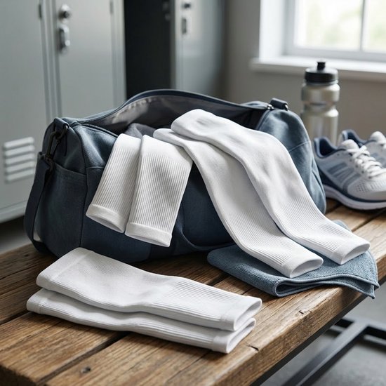 Witte armstukken unisex 3 paar verkoelende ademende rekbare sneldrogende sport arm mouwen met elastische pasvorm voor fietsen hardlopen outdoor activiteiten en dagelijks gebruik — afbeelding 5