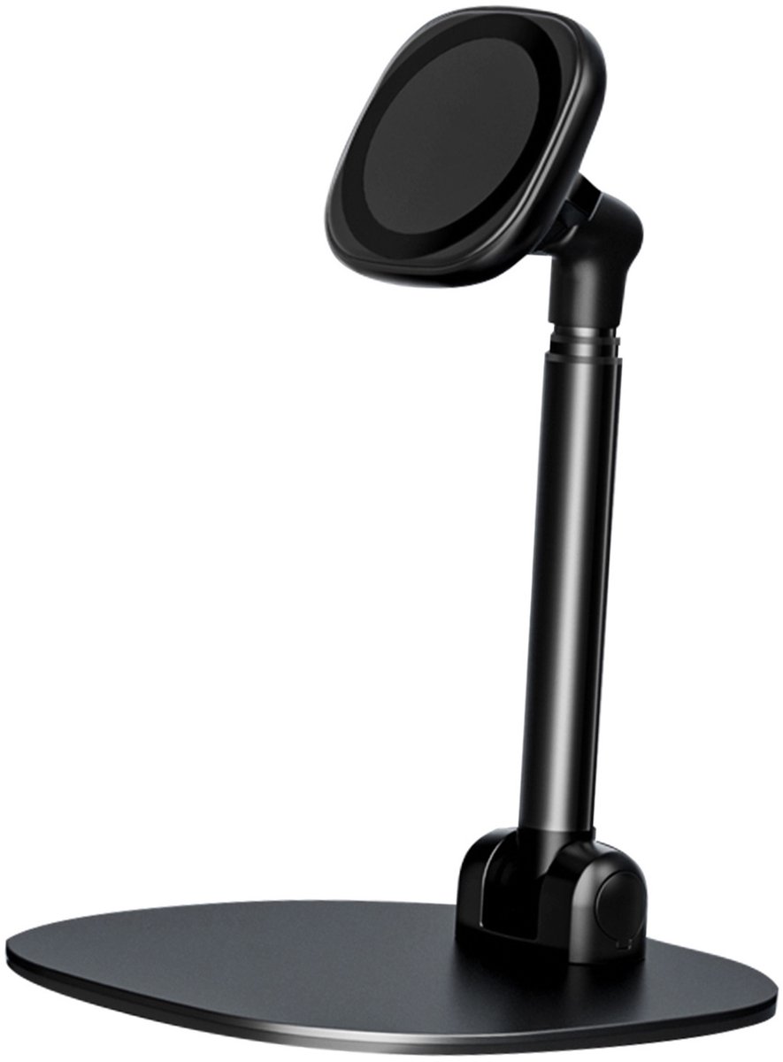 Telefoonhouders - GSM houder - Telefoonhouders Magnetisch - Mobiel Telefoon Houder - MagSafe Autohouder - Verstelbare hoogte - Zwart