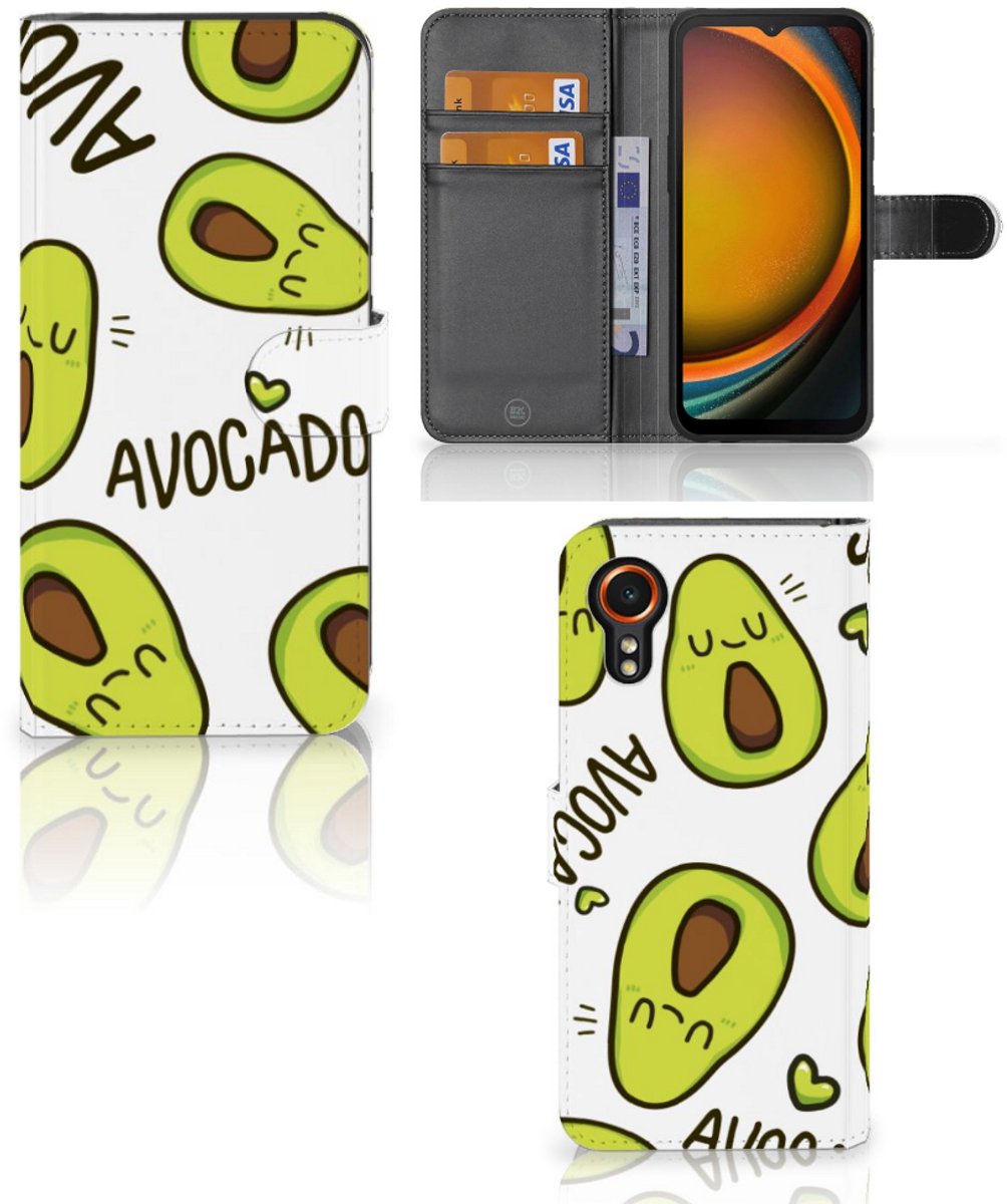 Samsung Galaxy Xcover 7 Leuk Hoesje Avocado Singing