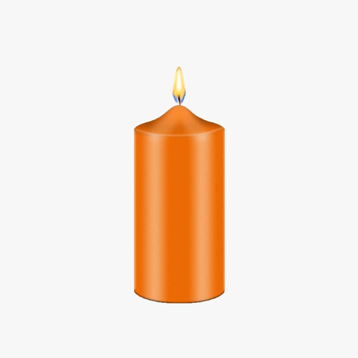 Neon Oranje kaars kleurstof - Bekro 457 - 50 gr