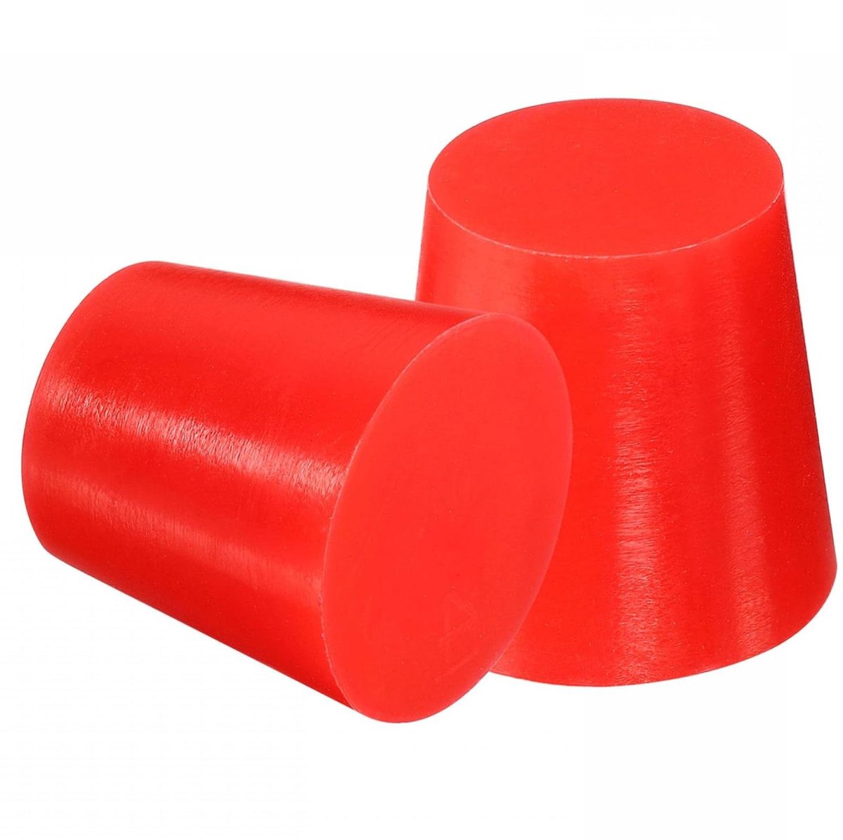 Siliconen Conische Stoppen - Rubberen Taps - Afdekken Oppervlakken - Hittebestendig Materiaal - 20 mm tot 26 mm - Rood