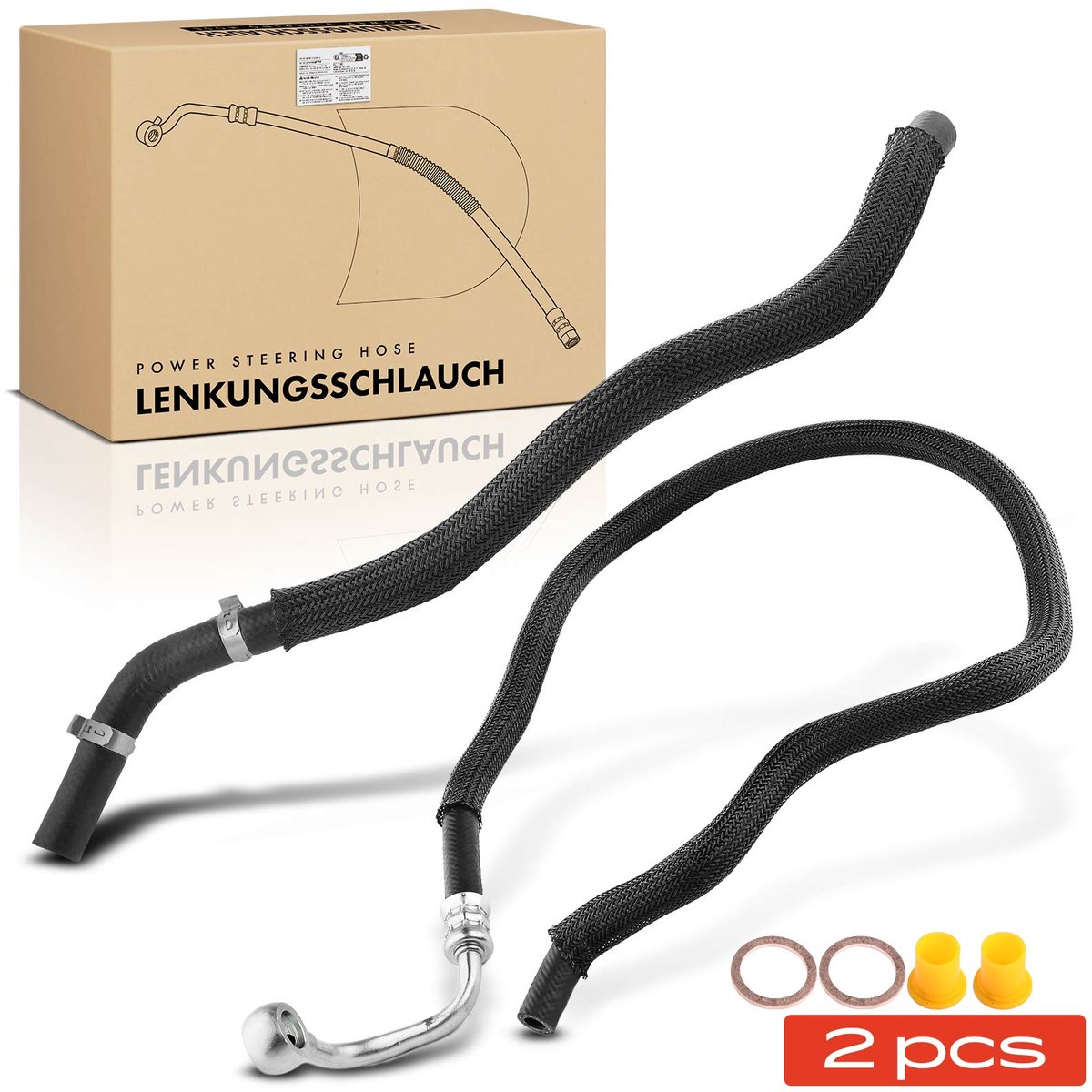Frankberg 2x Expansievat Slang voor Audi