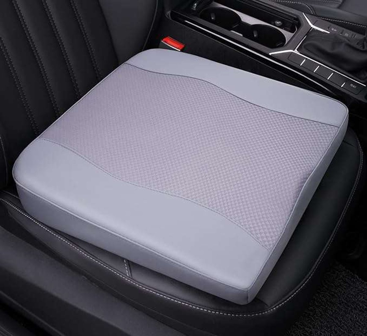CE - Orthopedisch Zitkussen - Geheugenschuim - Auto - Grijs