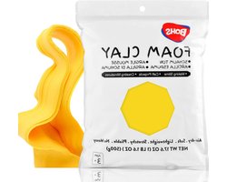 BOHS Gouden Gele Slijm & Modelleerklei, Luchtdrogend, voor School Kunst & Ambachten, 500 Gram