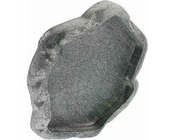 Reptiel Waterschaal Voedsel Kom Rock Feeder Reptiel Waterbak voor Schildpad Hagedis Gecko Schorpioen kameleons Luipaard Spider (S-groen)