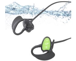 IPX8 Waterproof Swimming Headphones - Draadloze In-Ear MP3 Spelers voor Zwemmen en Sport (Groen)