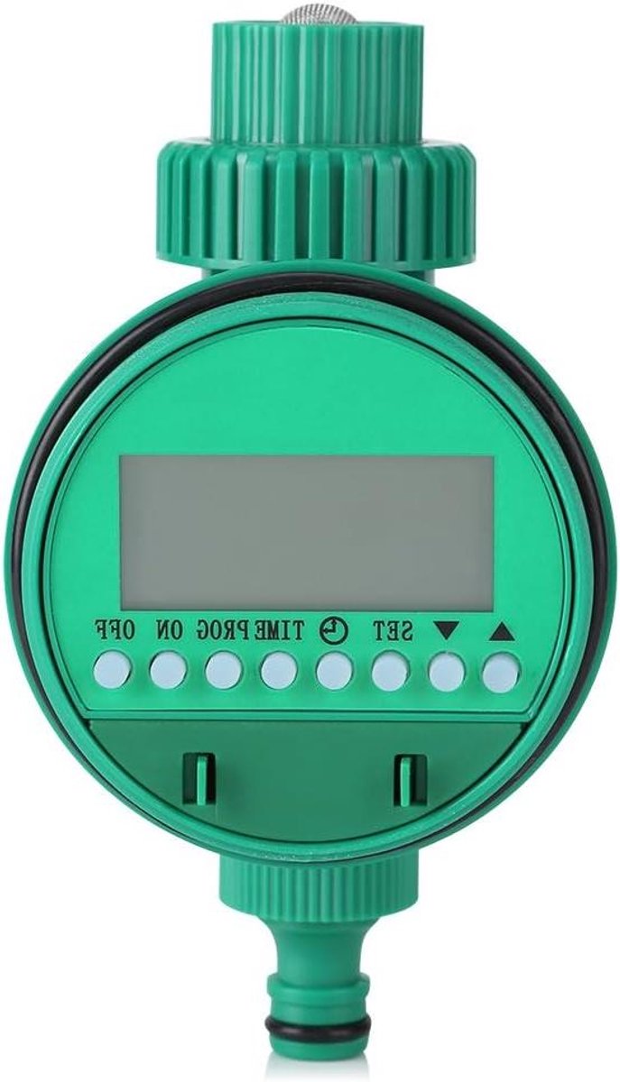 Irrigatie Timer - Automatische Sproeier - Tuin Automatisch - Multiprogramma Instelbaar - 162 x 86 mm - Groen