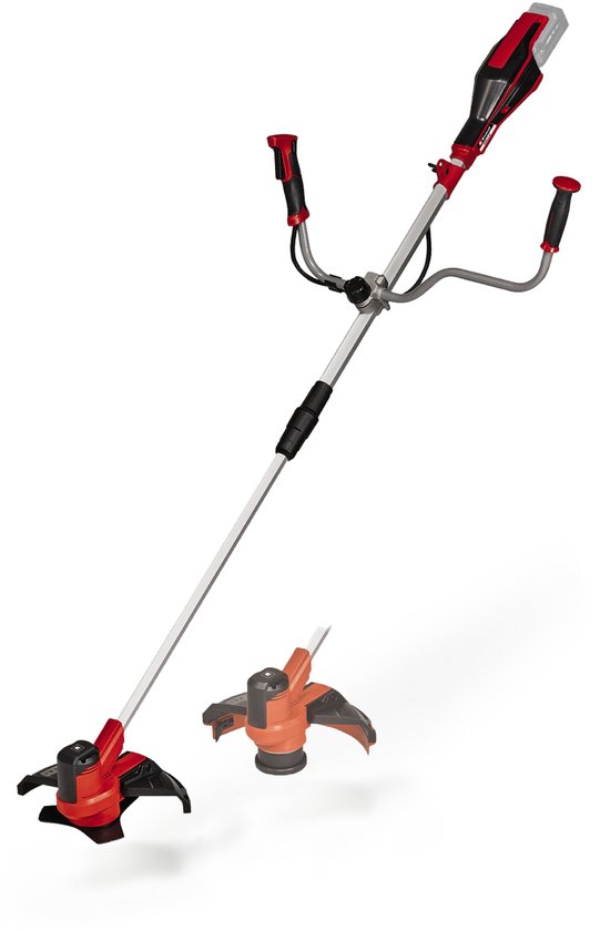Einhell Accu Bosmaaier AGILLO 18/200 Power X-Change (lithium-ion - 18 V - draadspoel met automatische tipautomatiek/3-tandsmes - voor-motor - Bike-handgreep - zonder accu en oplader)