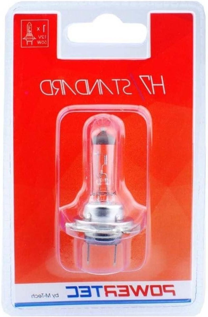 H7 Halogeenlamp - Autolamp Motorlamp - Weg Verlichten - Hoge Kwaliteit Kwartsglas - 12V 55W - Helder