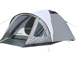 EchoSmile 4-persoons campingtent, 3-4 seizoenen, waterdicht, 5000 mm, koepeltent met voortent, lichte wandeltent, outdoor iglu tent, festivaltent