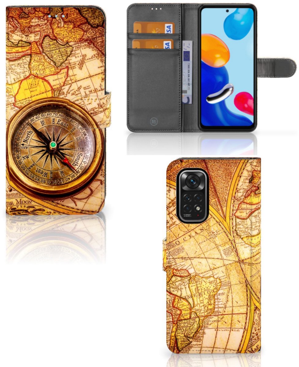 Xiaomi Redmi Note 11/11S Flip Cover Kompas