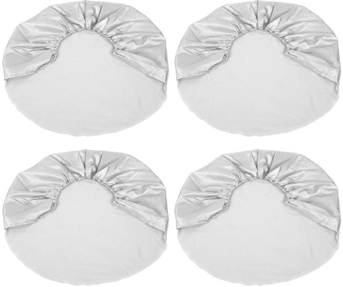 Cosensi - Wheel Protection Cover - 27 inch tot 29 inch - Duurzaam en Weerbestendig - Zilver - Geschikt voor Auto en Trailer - Voorkomt Schade