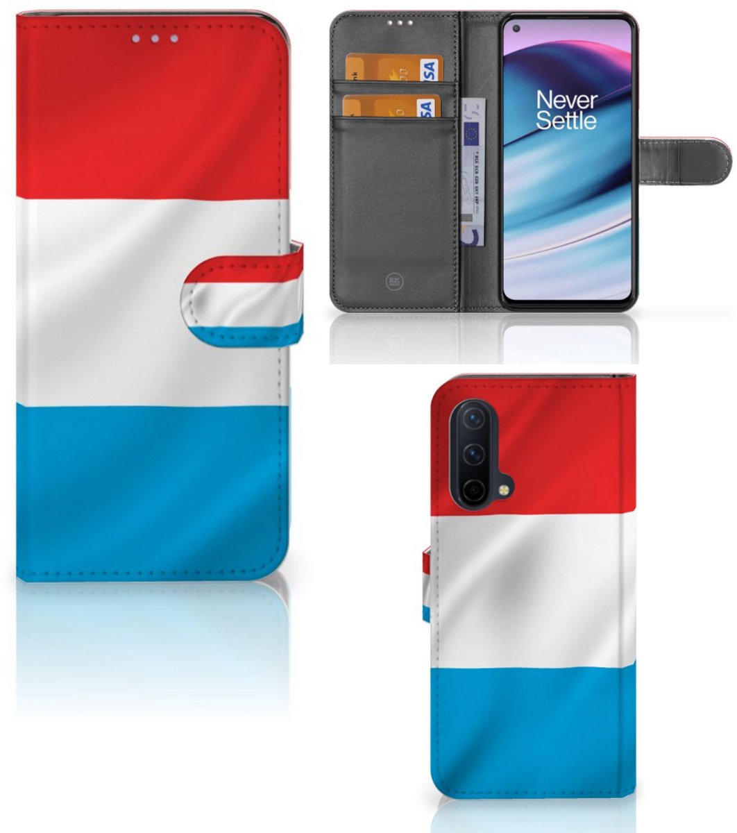 OnePlus Nord CE 5G Bookstyle Case Luxemburg