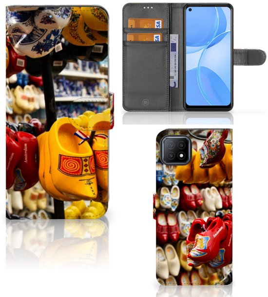 Tenphone Etui Coque pour OPPO A73 5G Portefeuille Sabots