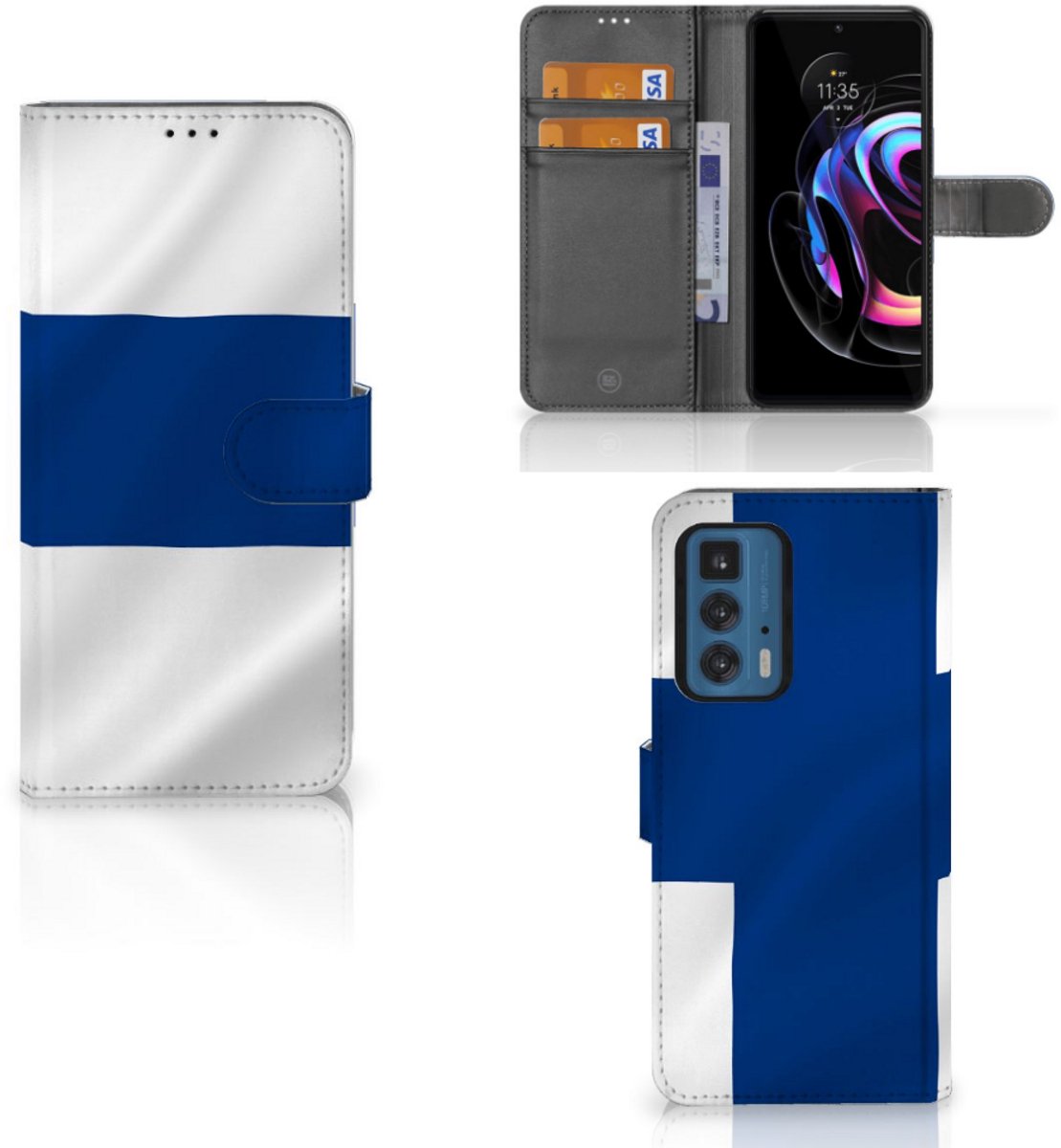 Motorola Edge 20 Pro Bookstyle Case Finland