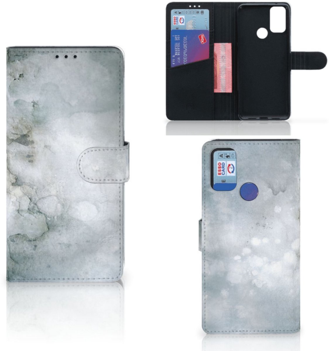 Hoesje Alcatel 1S (2021) Painting Grey
