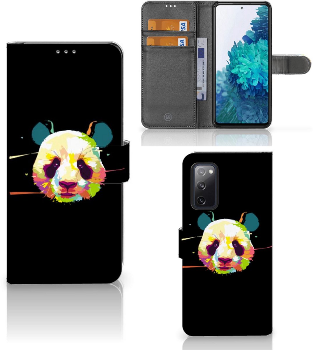 Samsung Galaxy S20 FE Leuk Hoesje Panda Color
