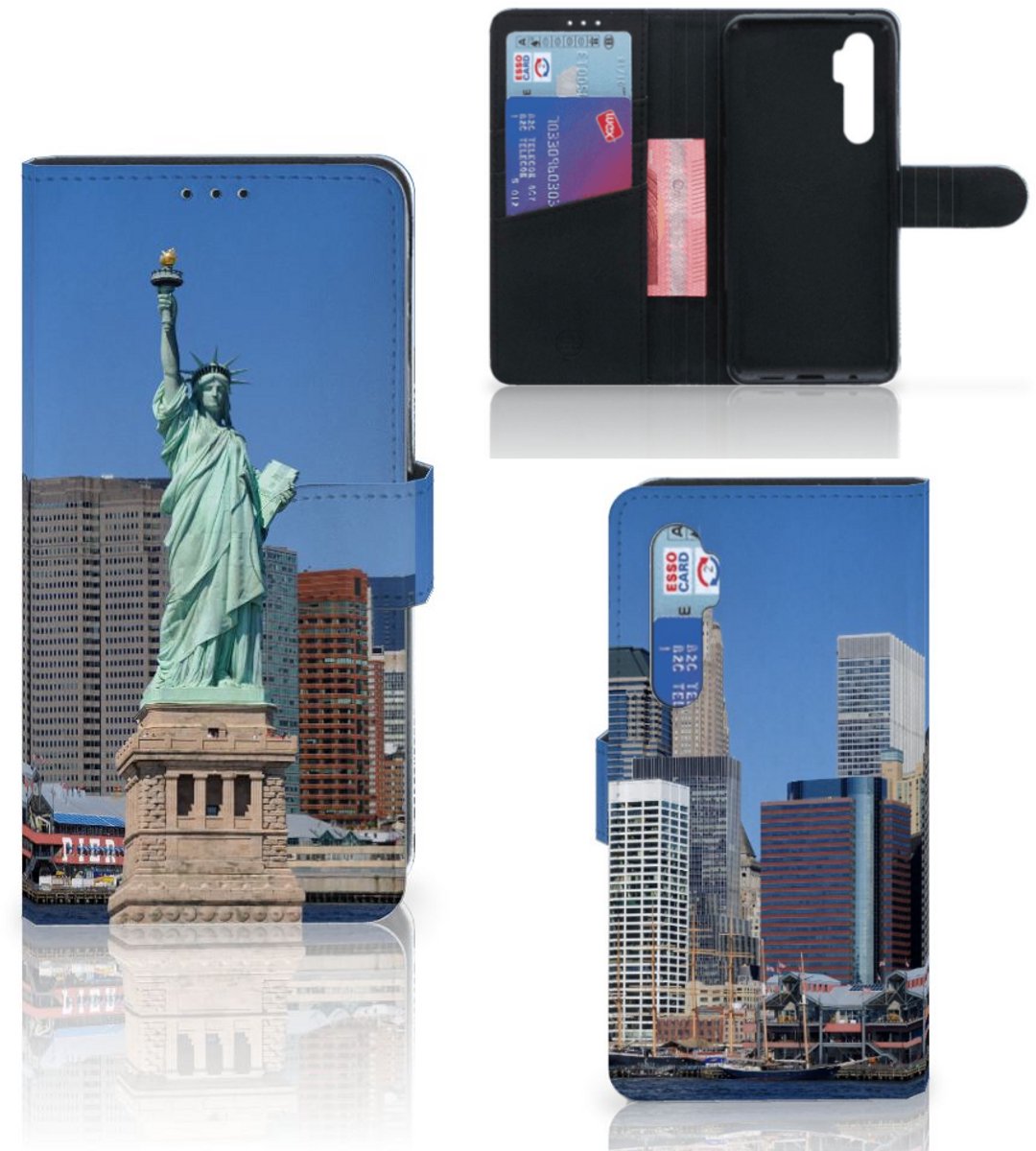 Xiaomi Mi Note 10 Lite Flip Cover Vrijheidsbeeld