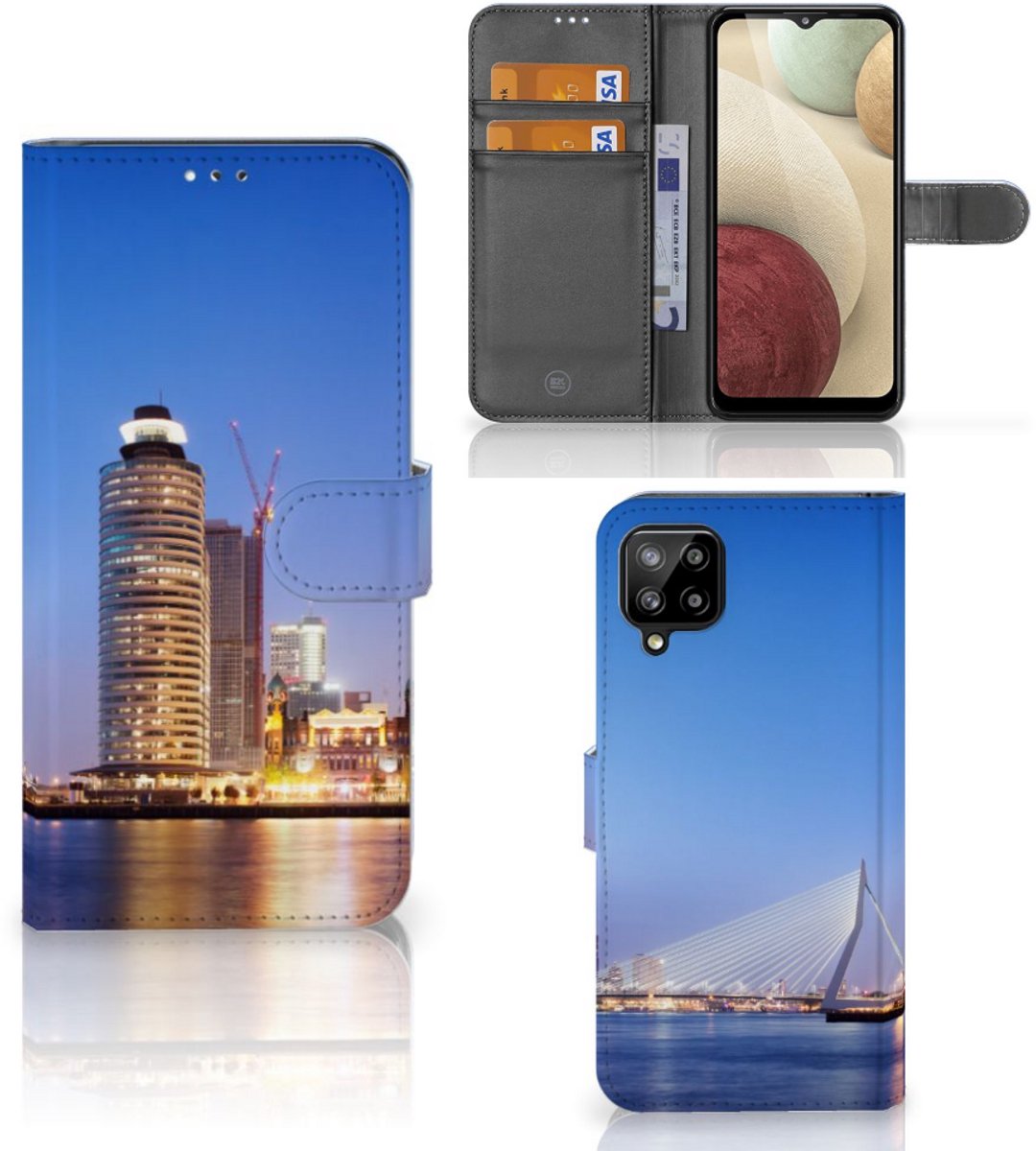 Samsung Galaxy A12 Flip Cover Rotterdam