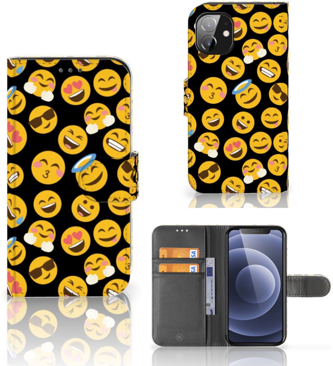Apple iPhone 12 Mini Telefoon Hoesje Emoji