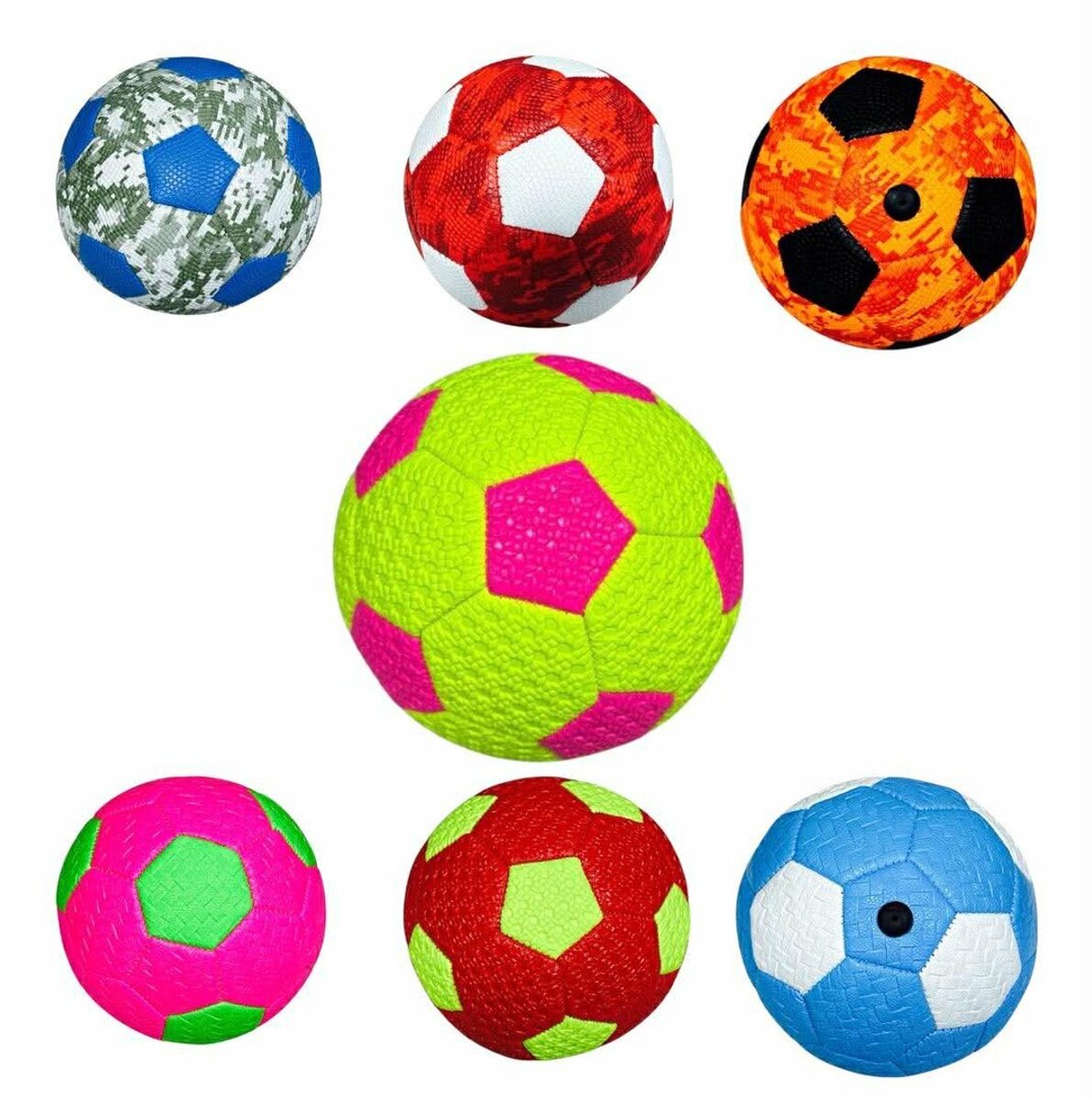 Kinder Voetbal - Mini Voetbal – Maat 2 – Voor Kinderen - in verschillende kleuren - 160 g - kindervoetbal