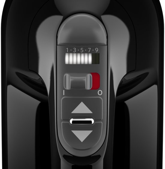 KitchenAid Artisan 5KHM9212EOB - Handmixer - 85 W - Onyx Zwart - 9 Snelheden van Merkloos — afbeelding 2