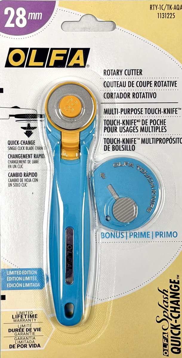 Olfa Cirkelsnijder RTY-1C/TK-AQA met Bonus Mesje