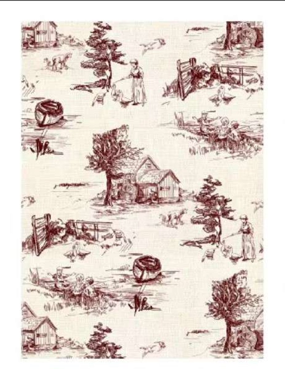 CE Serie - Zelfklevende Meubelbekleding - 40 x 150 cm - Beigebordeaux - Gemakkelijk te Installeren