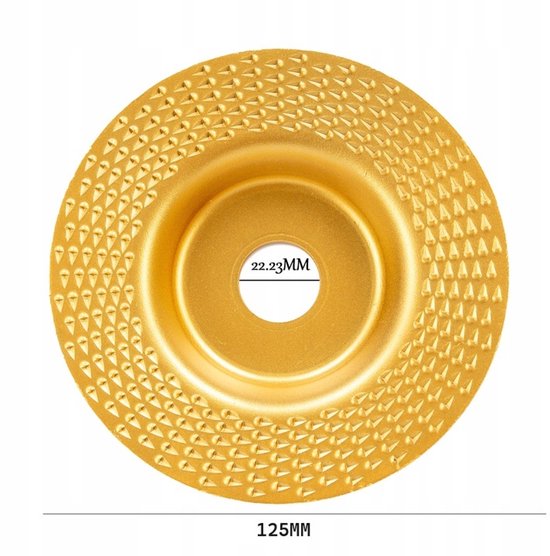 Tarnik 2015966 Serie - Schuur Schijf - 125 mm - Ergonomisch - Voor Hout — afbeelding 5