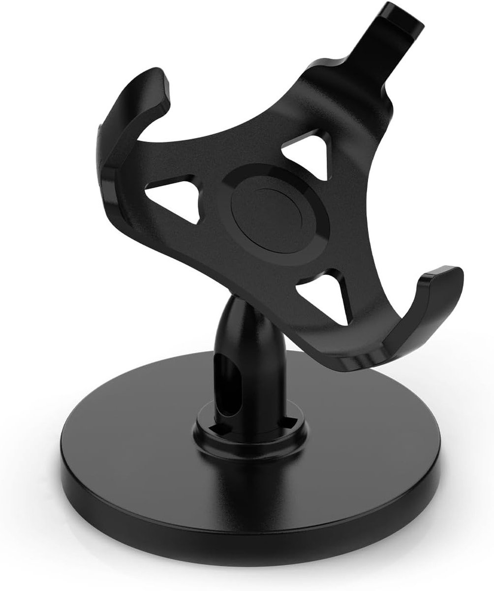 Compacte Desktop Speaker met 360 Graden Draaiend Ontwerp, Siliconen Kussen en Drie Clips voor Echo Dot 3 - Ideaal voor Thuis en Kantoor