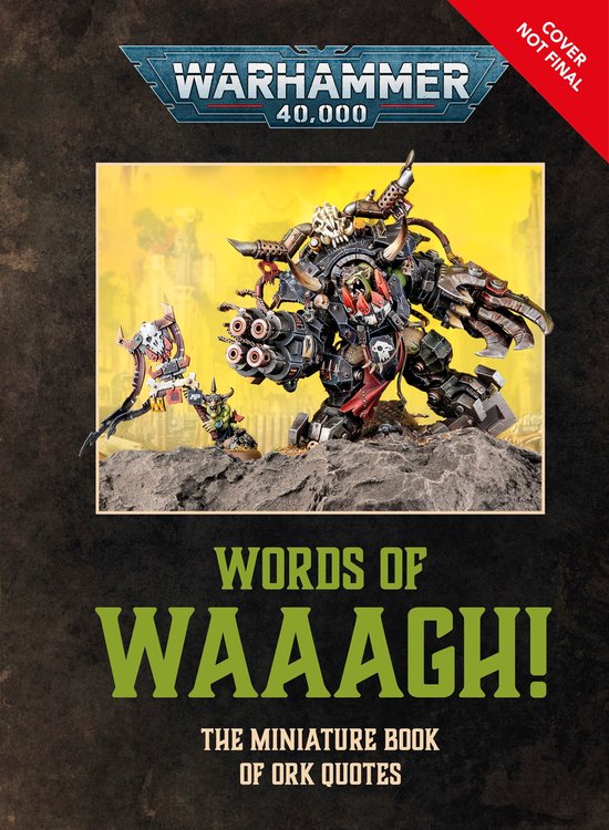 Warhammer 40,000 Words of Waaagh! - cover