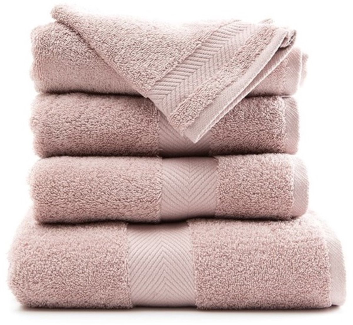 Casilin - Royal Touch Lux - Handdoek Hotelkwaliteit - 50x100 cm - Misty Pink