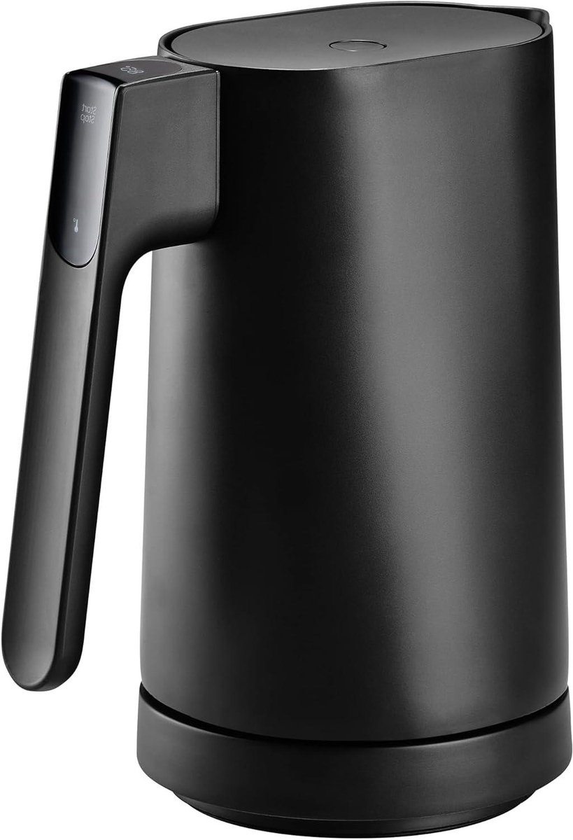 Waterkoker Temperatuurregeling - Elektrische Ketel - Thee en Koffie Zetten - LED Touch Display - 12 Liter - Zwart