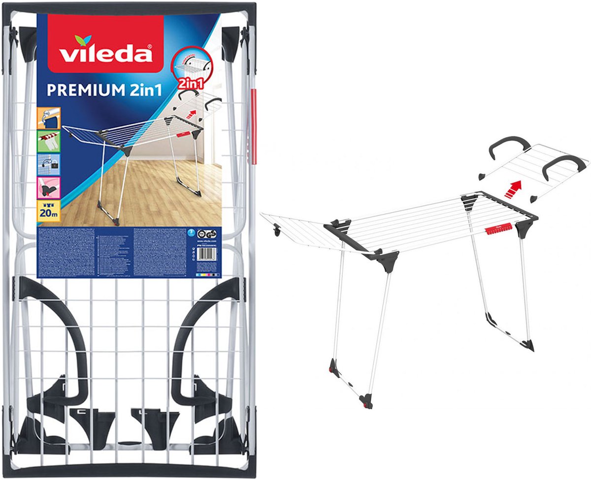 Vileda Premium 2in1 Droogrek - 18 m drooglengte