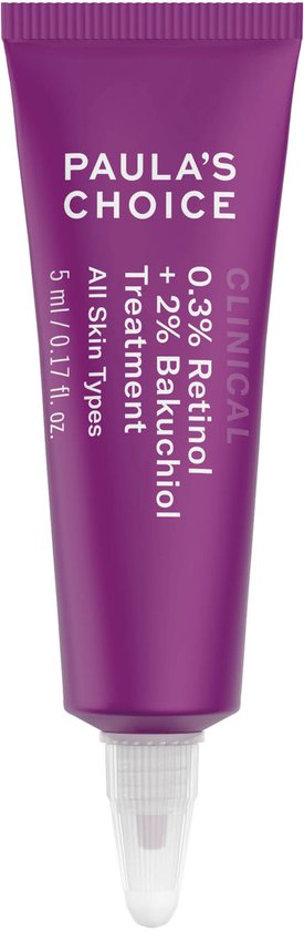 Paula's Choice CLINICAL 0,3% Retinol + 2% Bakuchiol Treatment - Serum - Alle Huidtypen - 5 ml