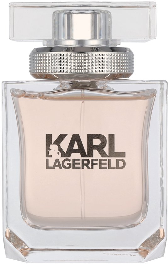Karl Lagerfeld Eau de Parfum 85ml avec un liquide rose pâle.